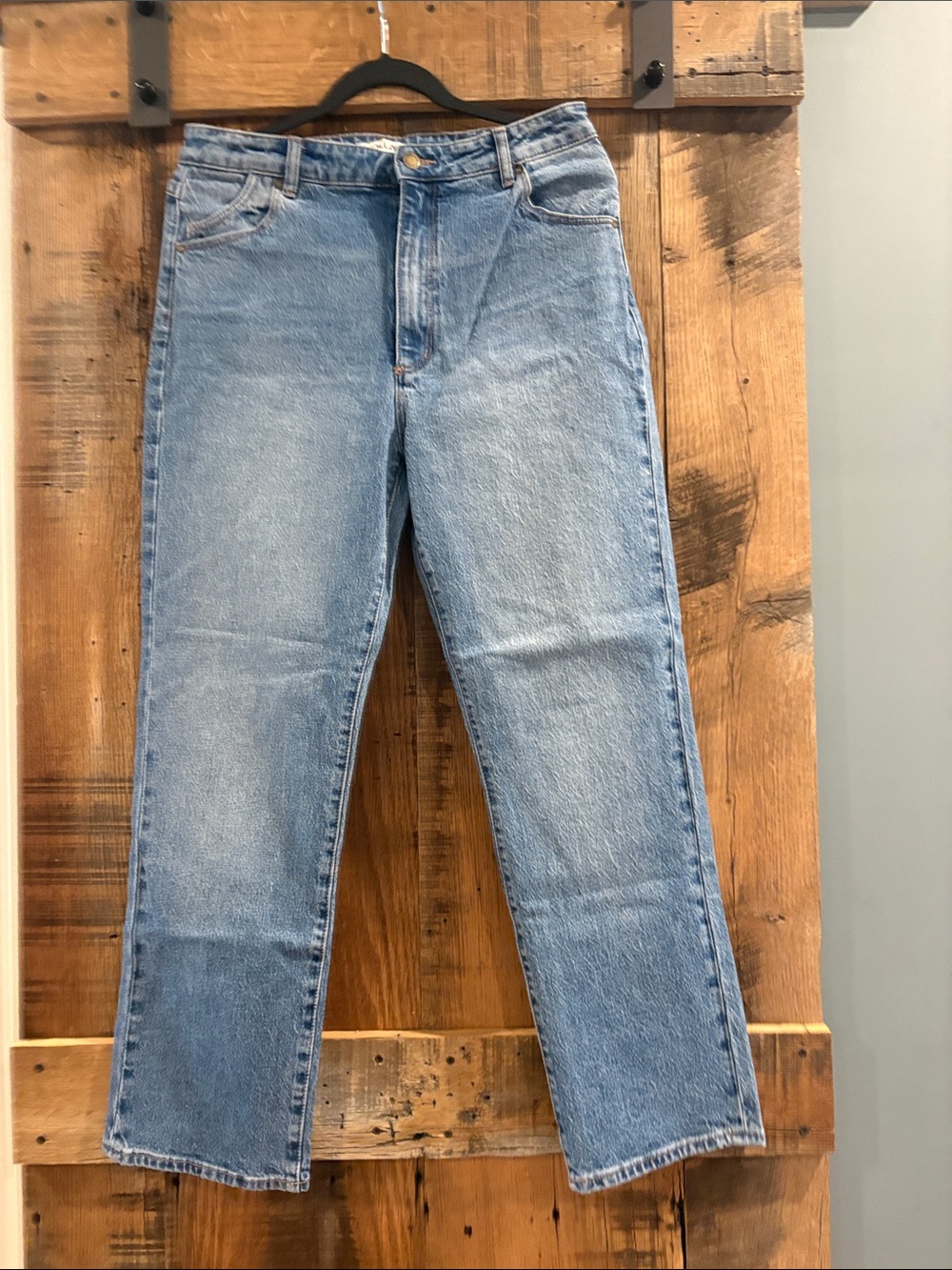 ROLLA'S Light Blue Straight-Leg Jeans